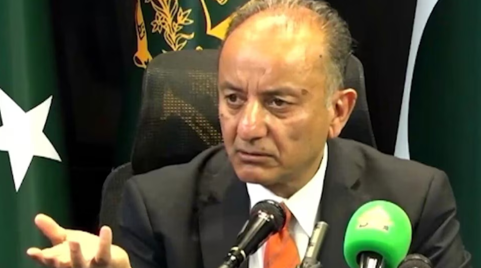 Pakistan's Minister for Water Resources Musadik Malik