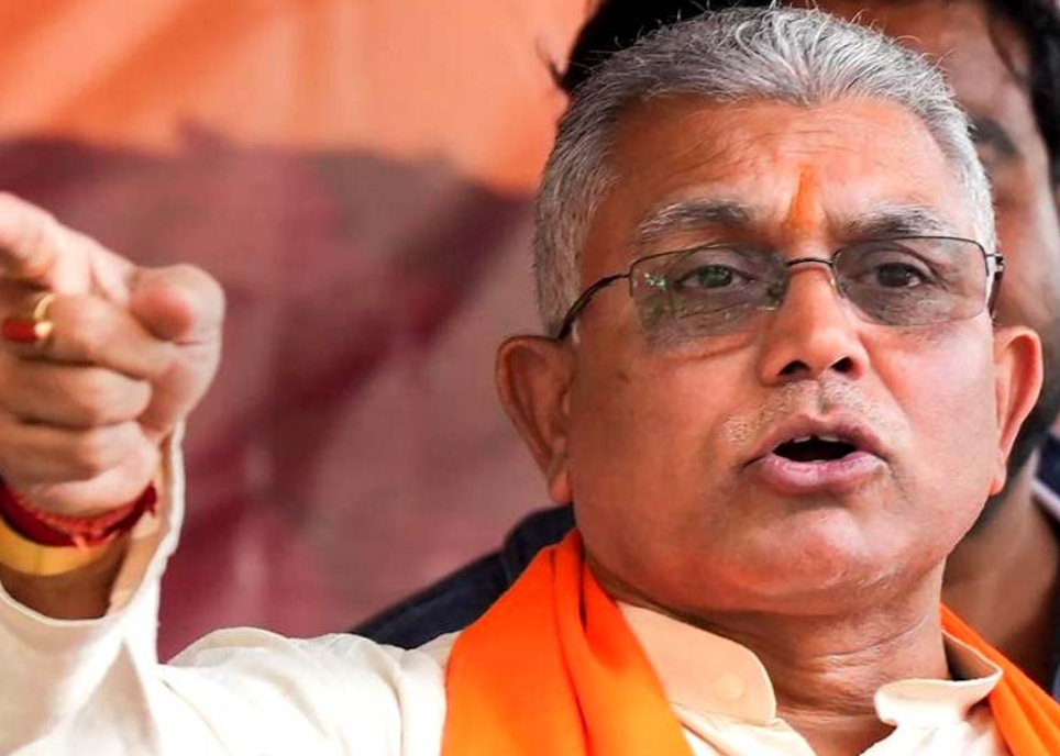 Panchaya minister Dilip Ghosh