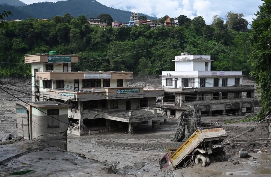 Dhuge Bazar valley on August 27