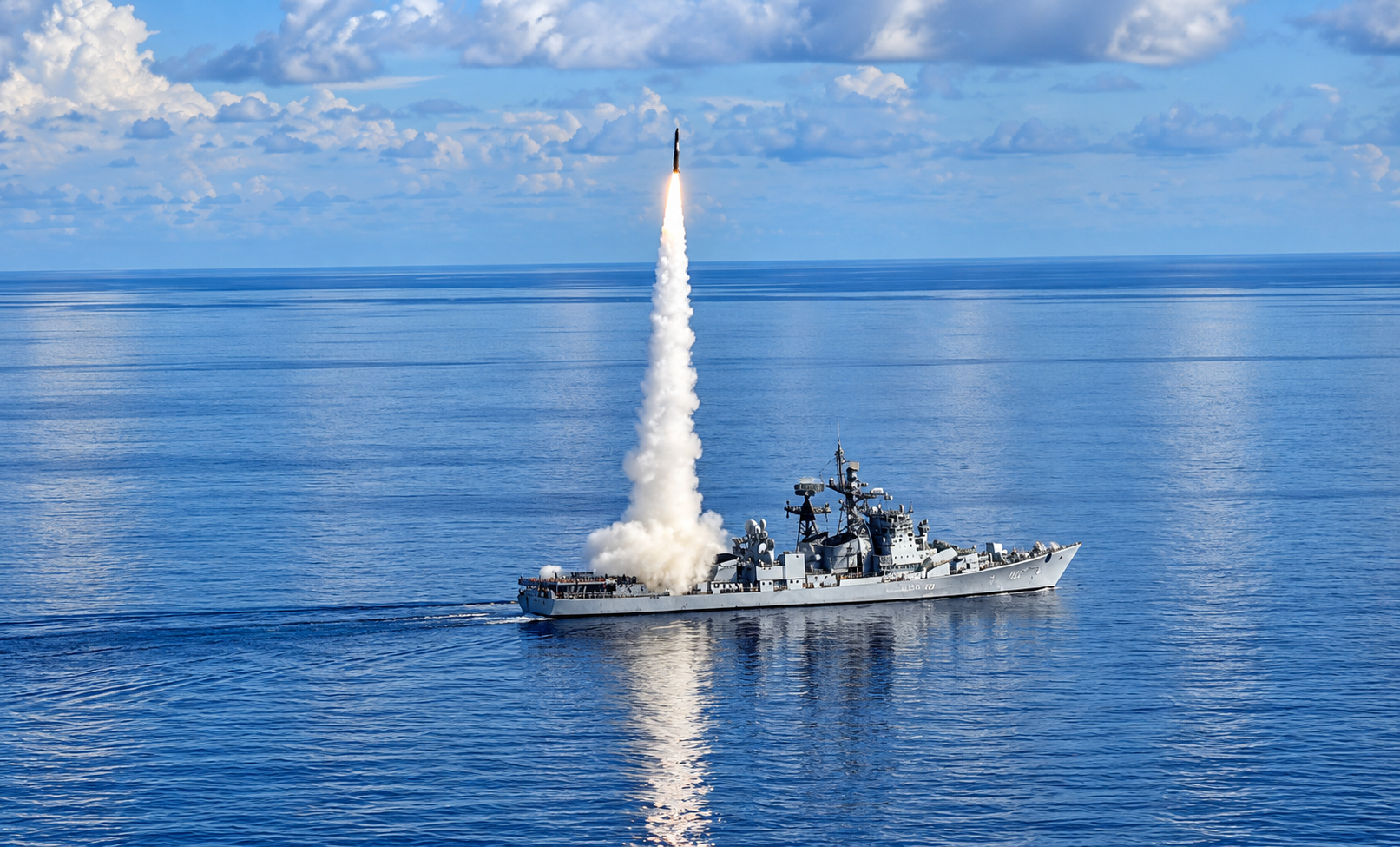 A file picture of BrahMos Cruise Missile